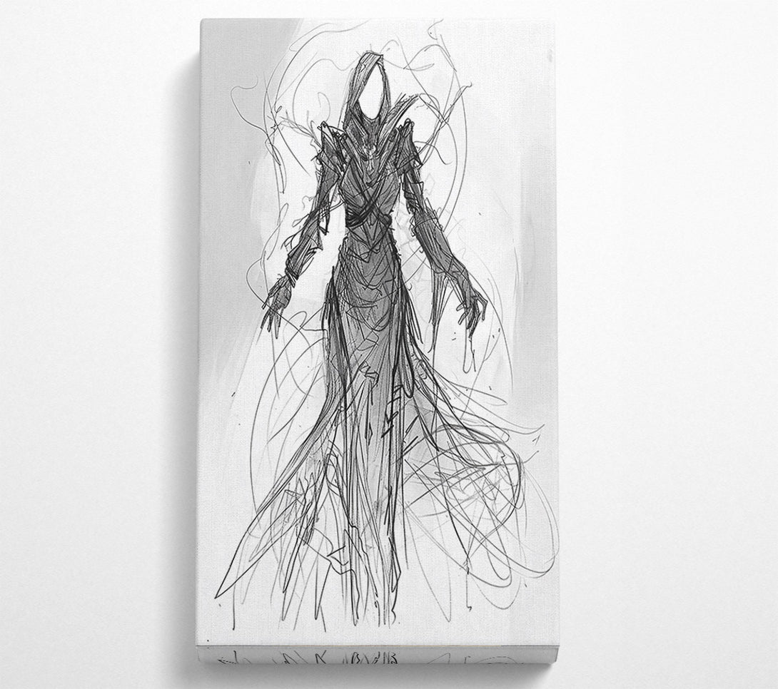  A Canvas Print of The Grey Phantom Canvas Wall Art