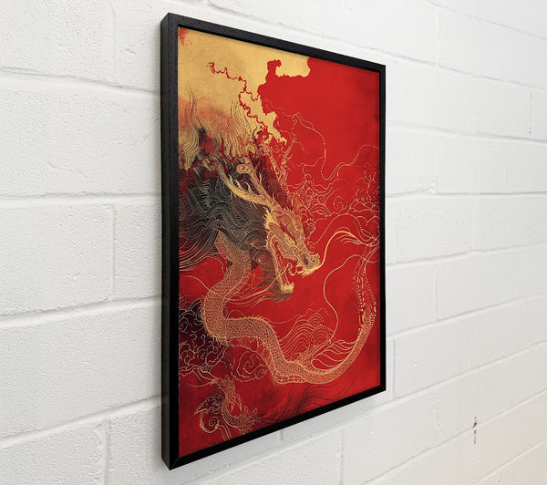 Crimson Dragon'S Ascent