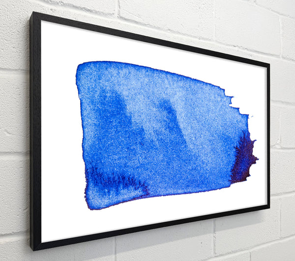 Azure Ink Splatters