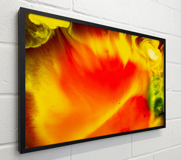 Orange And Yellow Burst