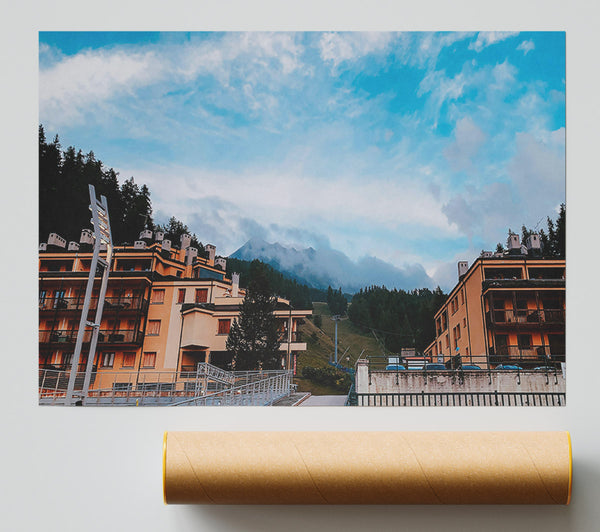 Blue Sky Condos Poster