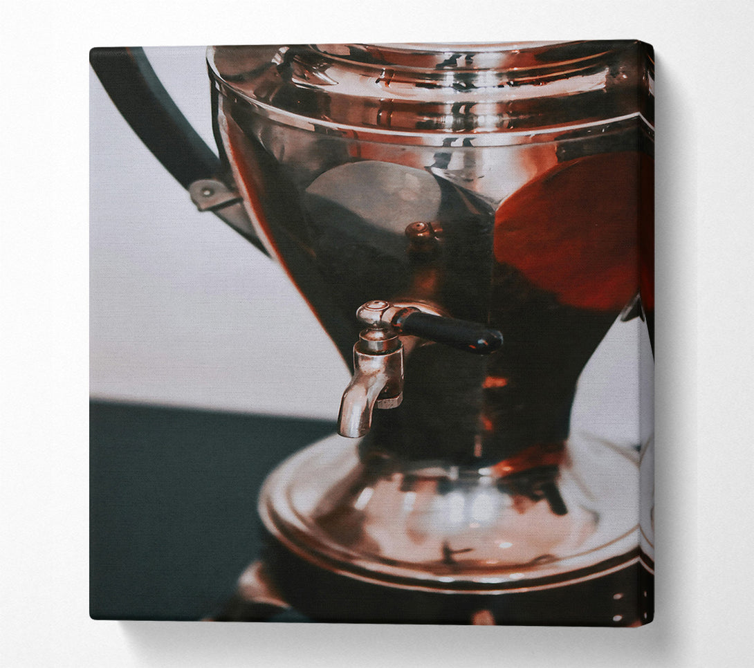  A Canvas Print of Silver Spout Reflection Canvas Art