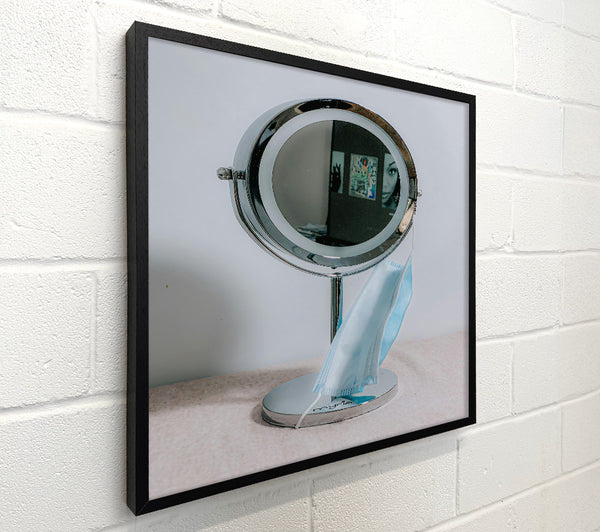 Blue Reflection In Mirror