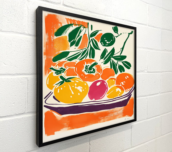 Orange Bowl Still Life