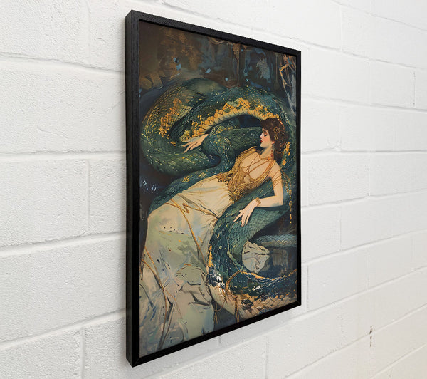 Emerald Serpent Embrace