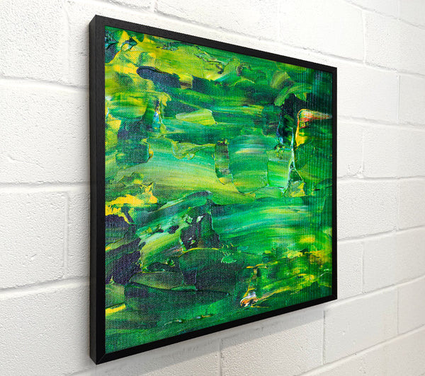 Emerald Green Swirls