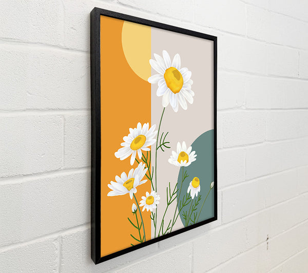 Daisies In Abstract