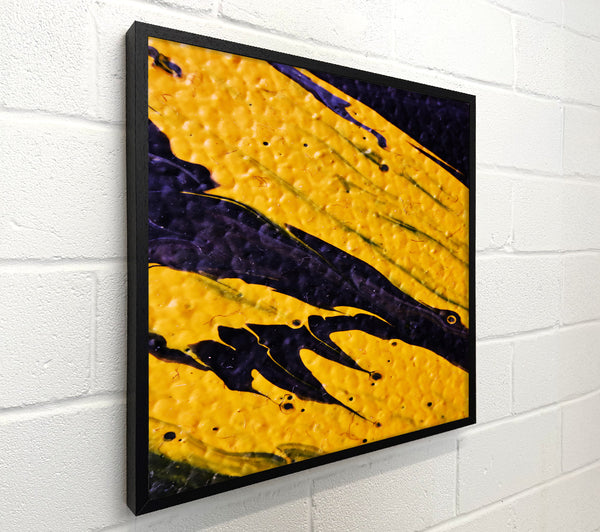 Golden Swirls Of Black