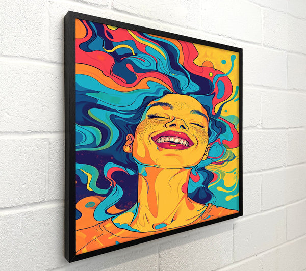Yellow Joyful Swirl