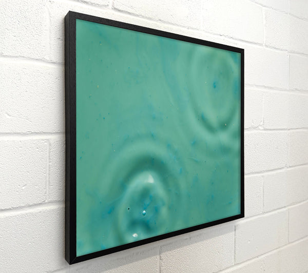 Teal Ripples And Shimmer.