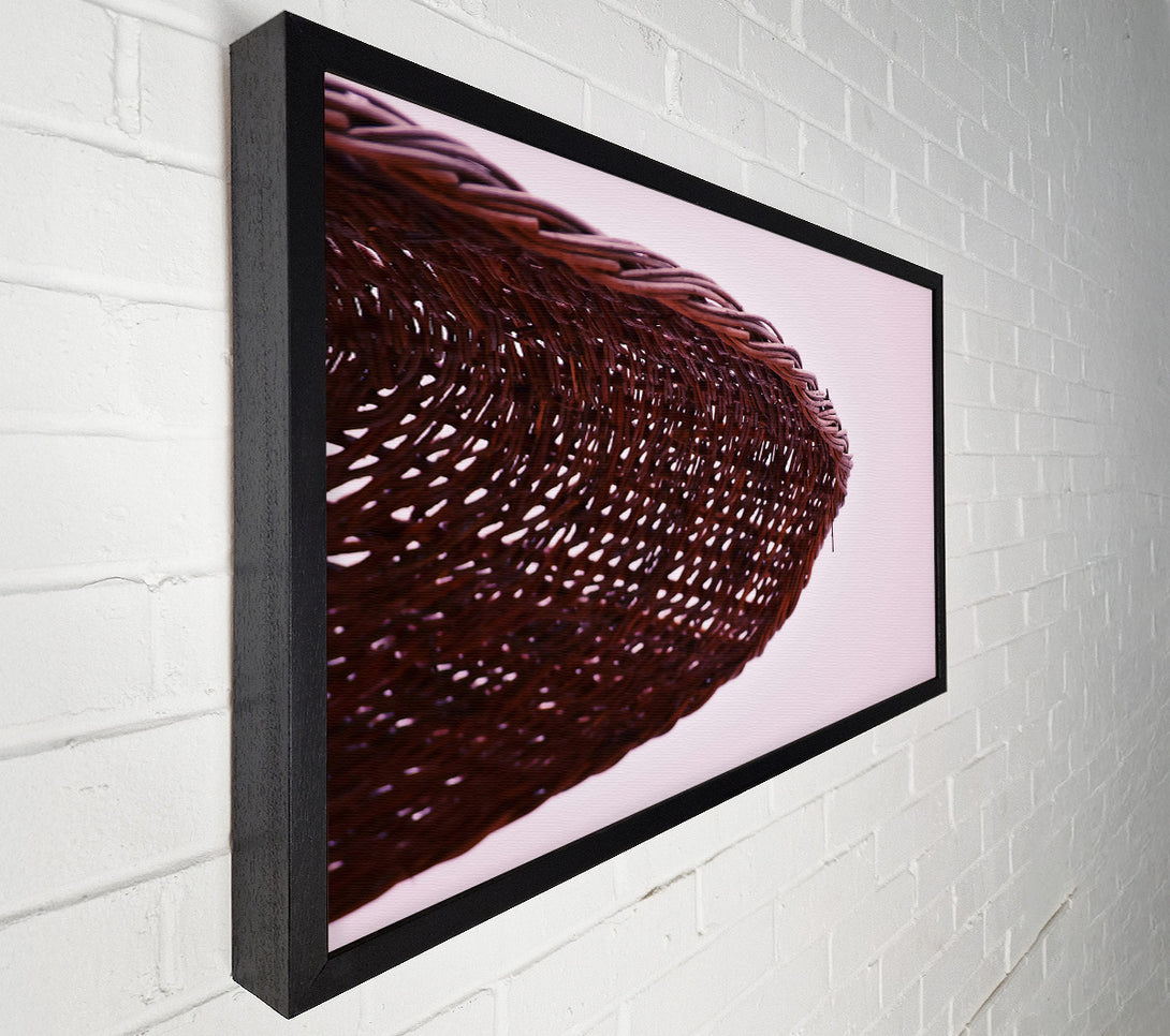  A Canvas Print of Crimson Woven Shadows Canvas Print