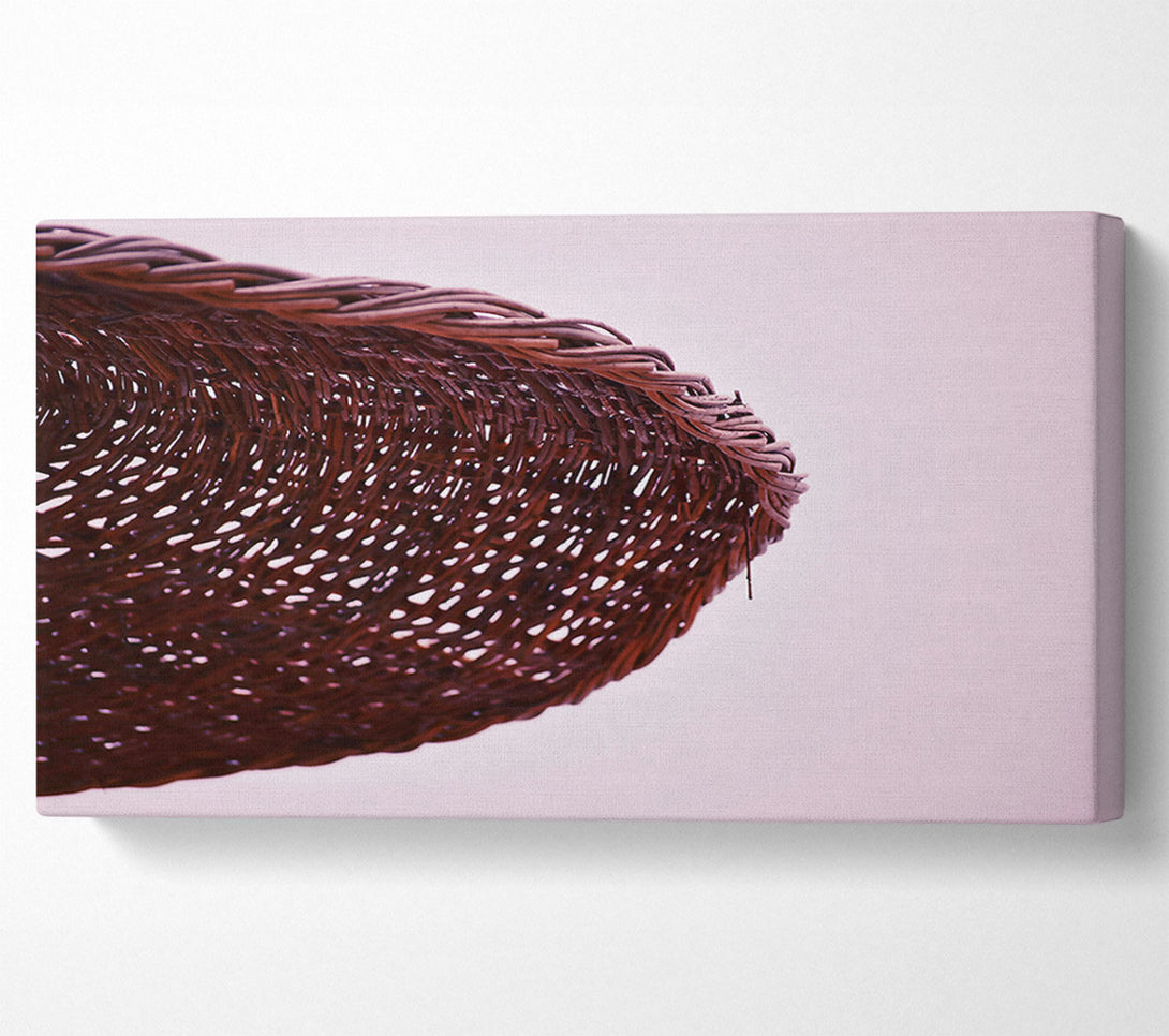  A Canvas Print of Crimson Woven Shadows Canvas Print