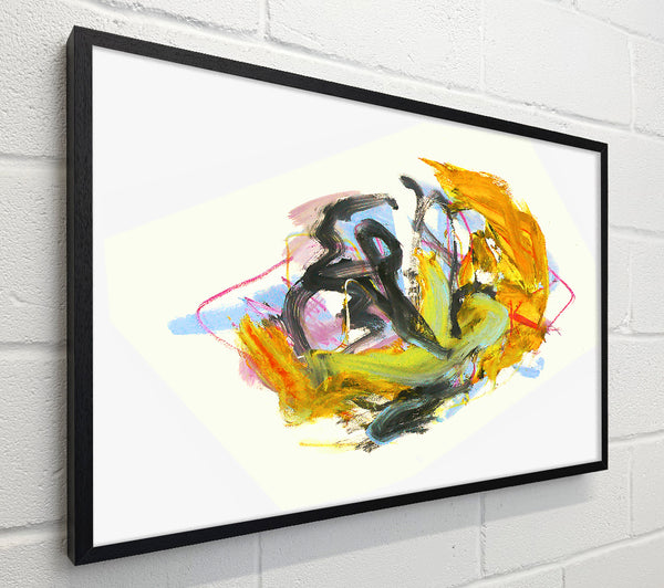 Golden Abstract Dance
