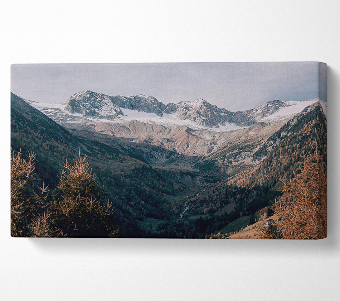  A Canvas Print of Green Valley Serenity Canvas Art
