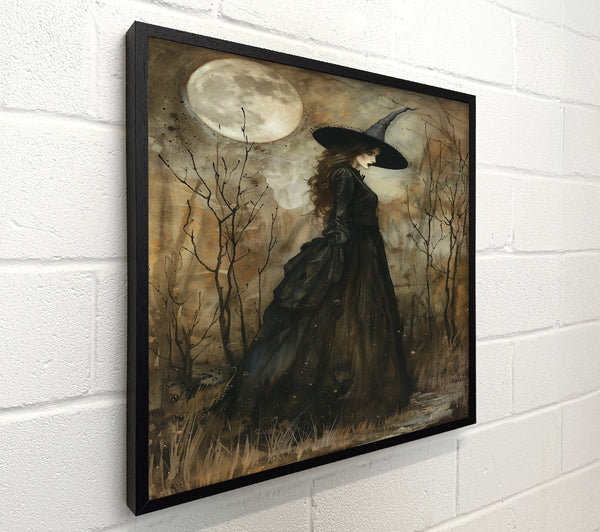Moonlit Black Dress