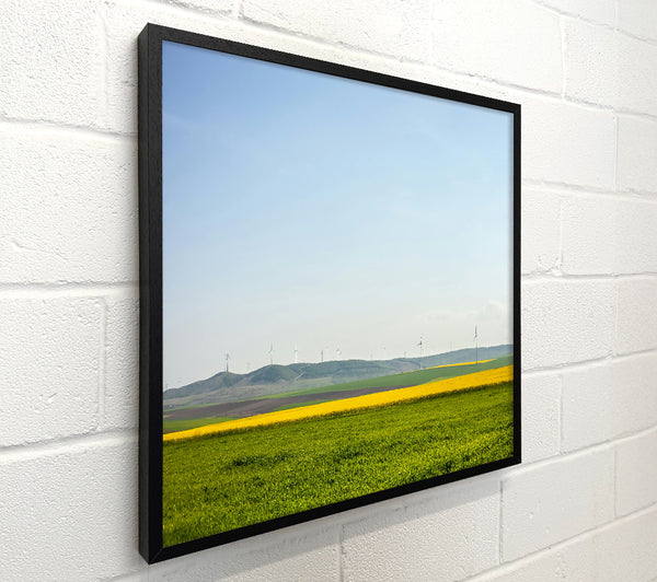 Green Fields And Yellow Windmills