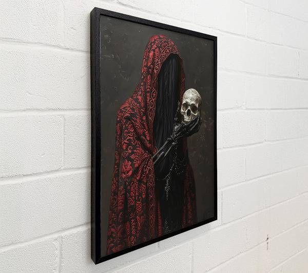 Death Holding The Skull