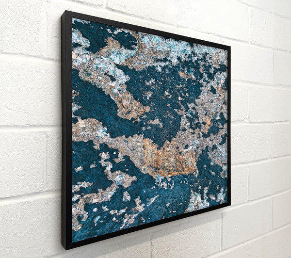 Teal Stone Texture