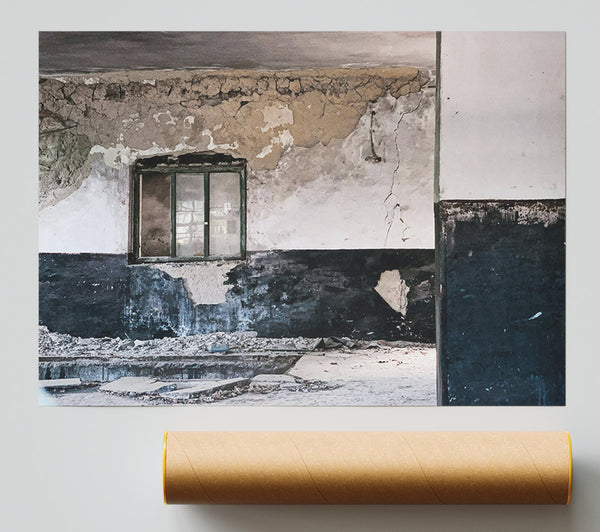 Black And White Remnants Print