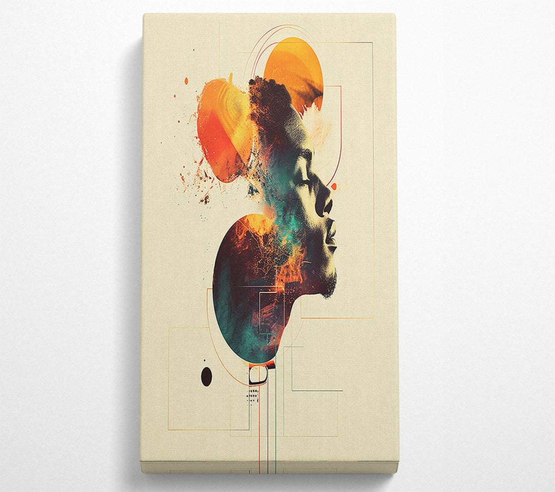  A Canvas Print of Deep In Thought Canvas Print