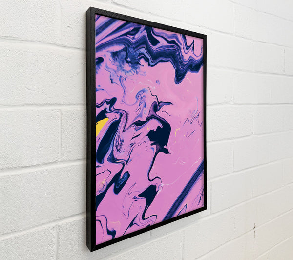 Pink Swirling Abstract