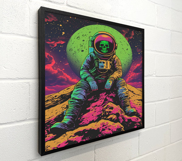 Green Cosmic Wanderer