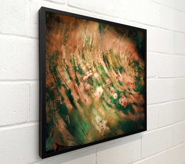 Salmon & Green Impressionism