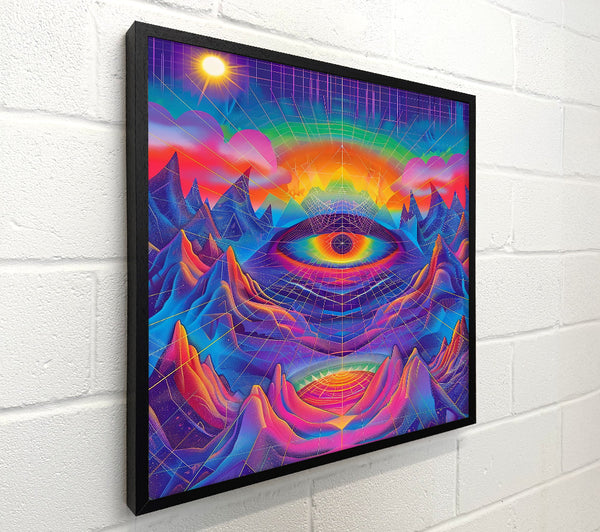 Purple Eye Of The Sun