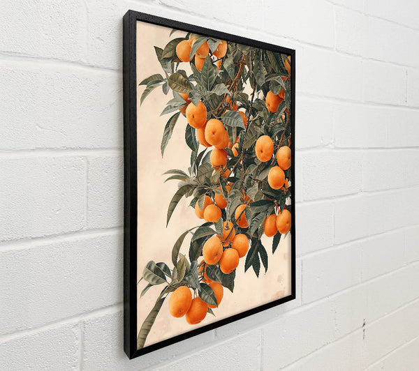 Golden Citrus Branch