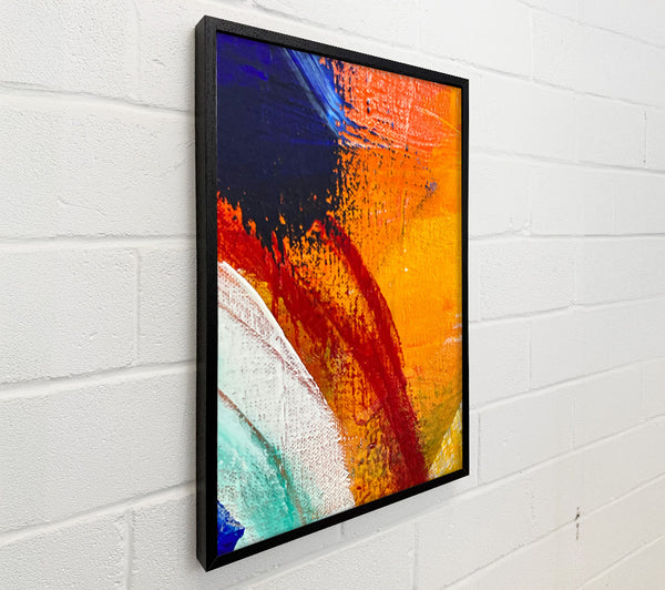 Orange Abstract Dance