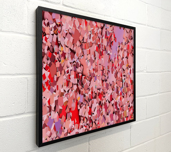 Pink Cube Explosion