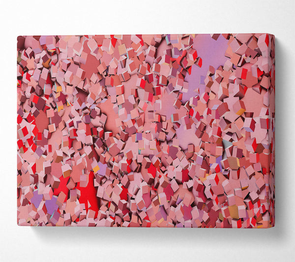 Pink Cube Explosion