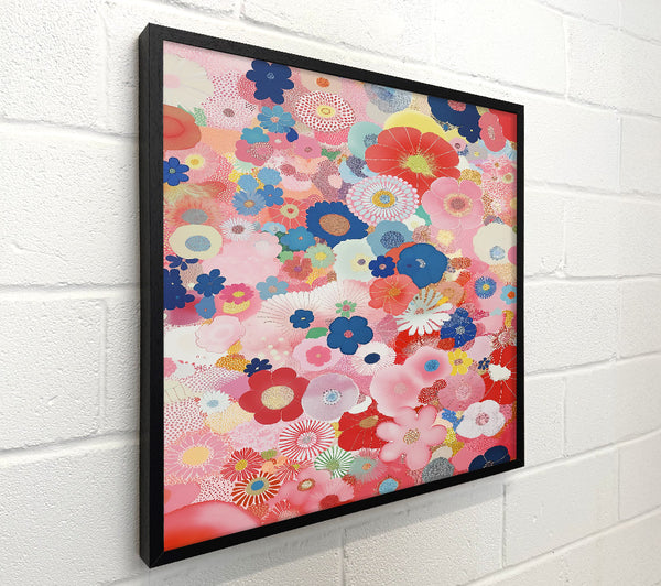 Pink Floral Field