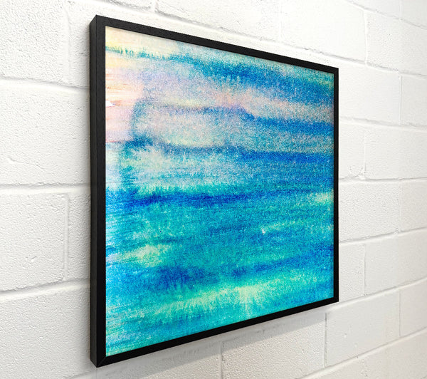 Azure Horizon Stripes