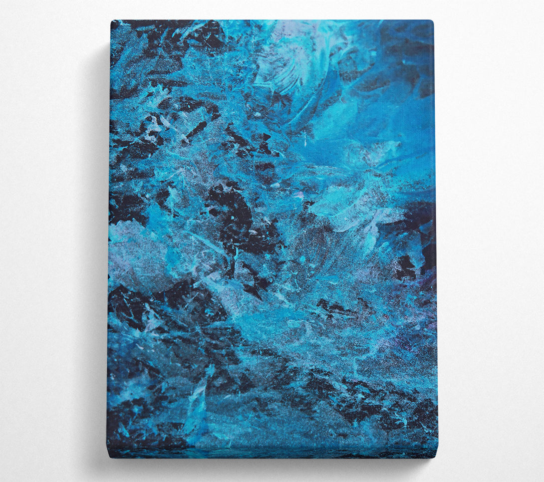  A Canvas Print of Azure Abstract Dreamscape Canvas Print
