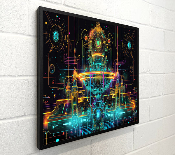 Neon Circuitscape
