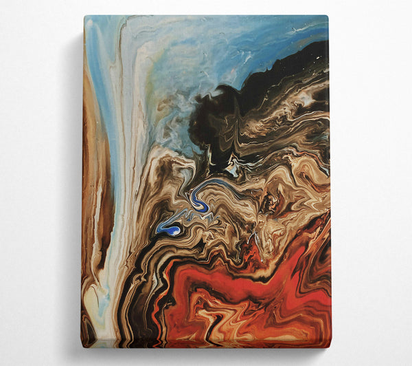 Blue Swirls Of Earth