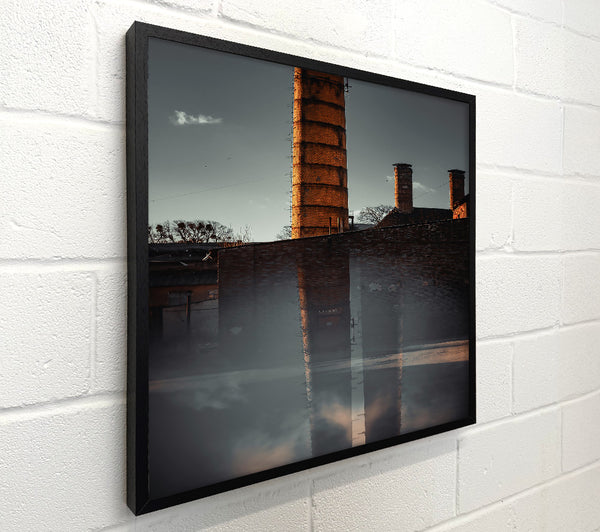Orange Brick Reflection