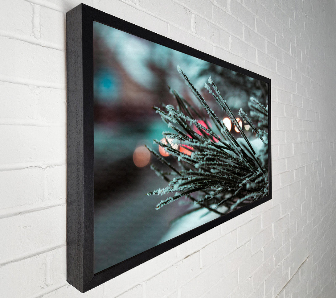  A Canvas Print of Frozen Blue Twilight Canvas Art