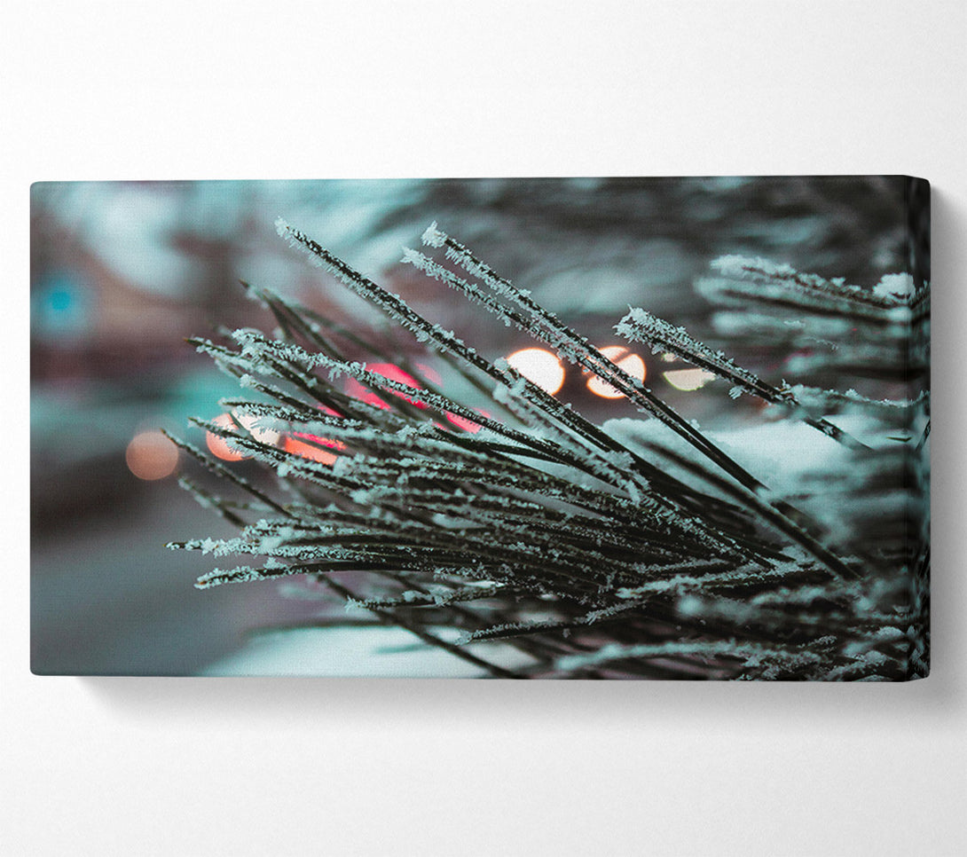  A Canvas Print of Frozen Blue Twilight Canvas Art