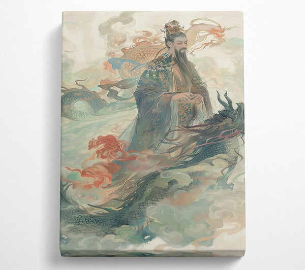  A Canvas Print of Jade Emperor'S Ascent Canvas Wall Art
