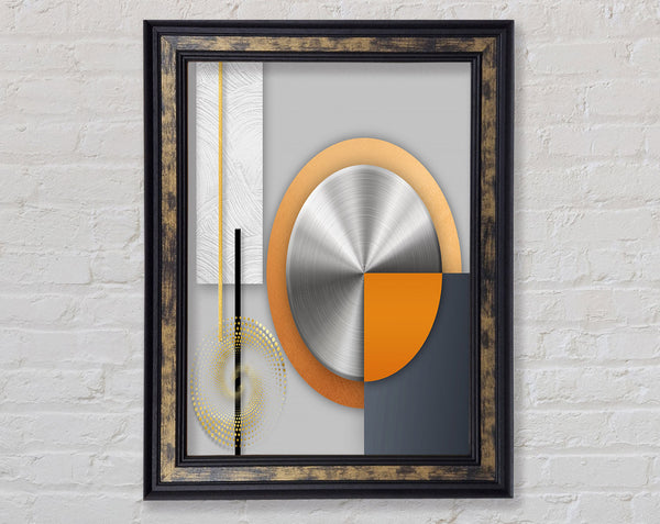 Different Shapes Framed Print