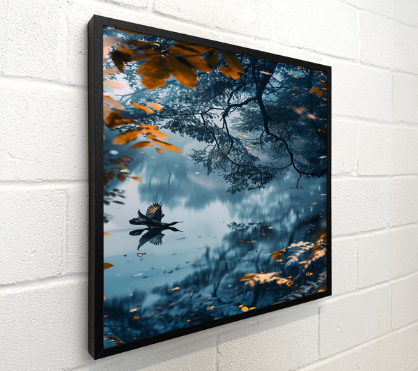 Blue Reflection Of Flight