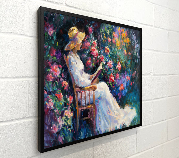 White Dress In Bloom
