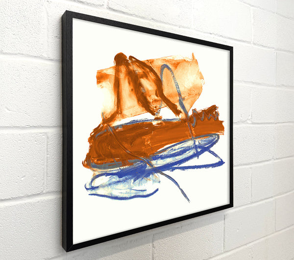 Burnt Orange Swirl