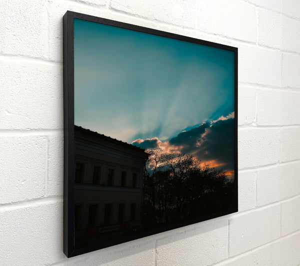 Teal Evening Glow