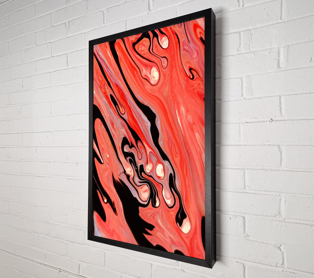  A Canvas Print of Crimson Swirls Of Dreams Canvas Wall Art