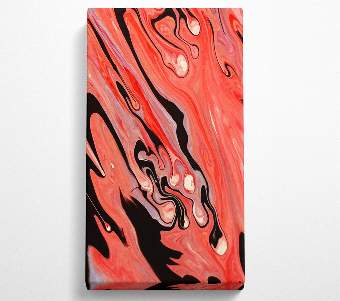  A Canvas Print of Crimson Swirls Of Dreams Canvas Wall Art