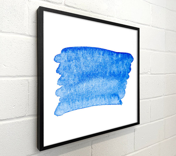 Azure Watercolor Swirl