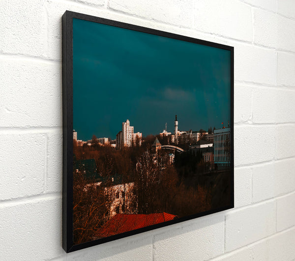 Teal City Skyline